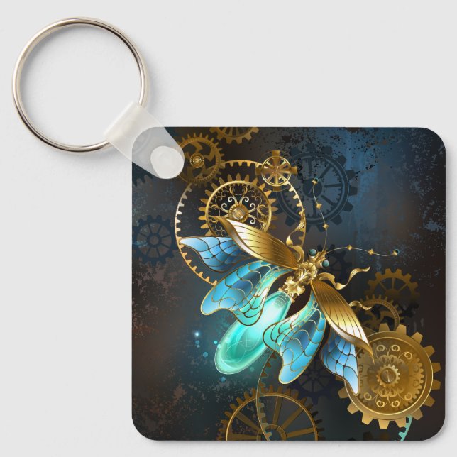 Steampunk Firefly Schlüsselanhänger (Vorderseite)