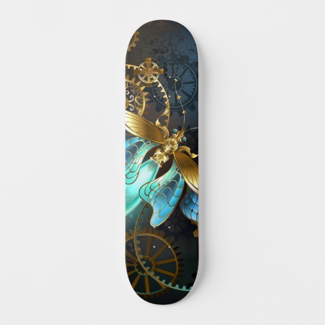 Steampunk Firefly Skateboard (Vorderseite)