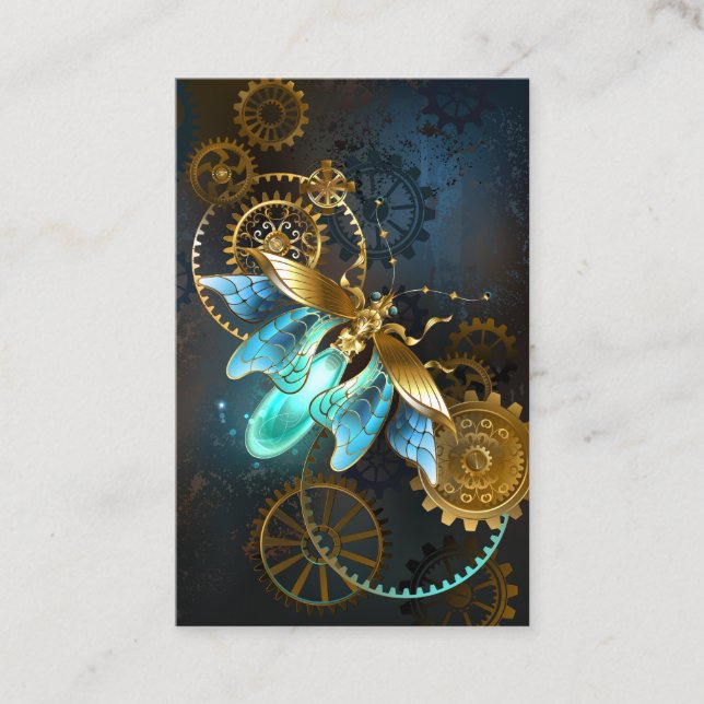 Steampunk Firefly Treuekarte (Vorderseite)