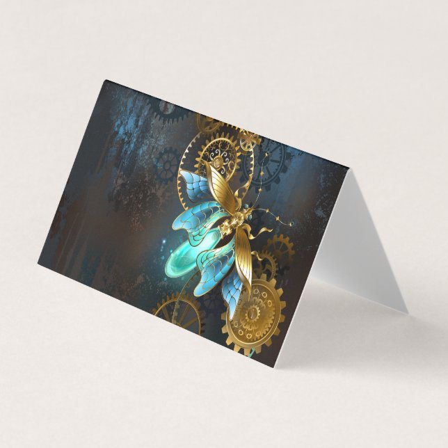 Steampunk Firefly Visitenkarten (Vorderseite)