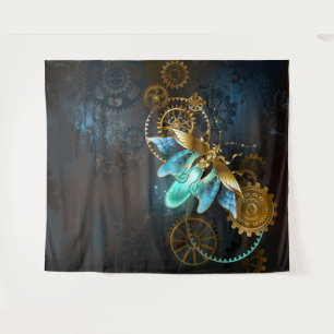 Steampunk Firefly Wandteppich