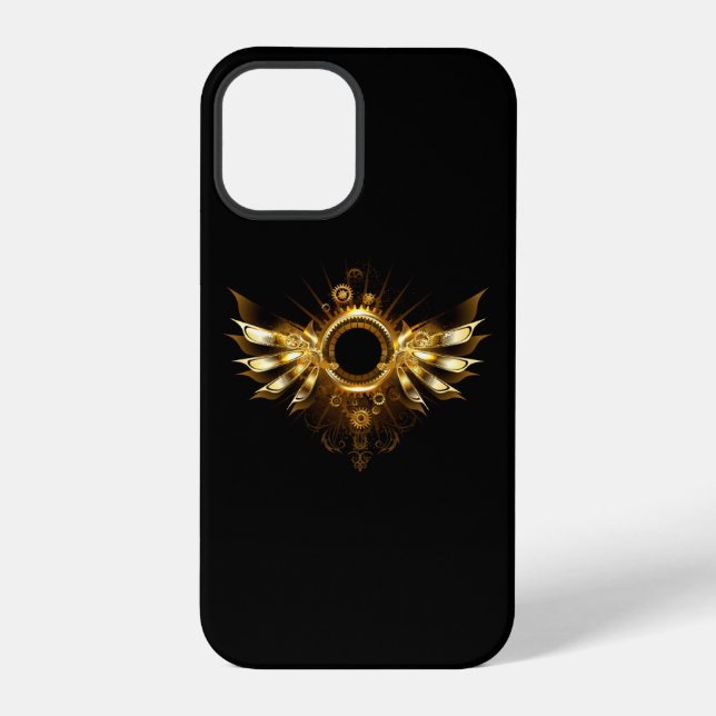Steampunk-Flügel iPhone Hülle (Rückseite)