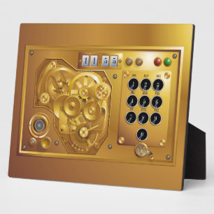 Steampunk Fotoplatte