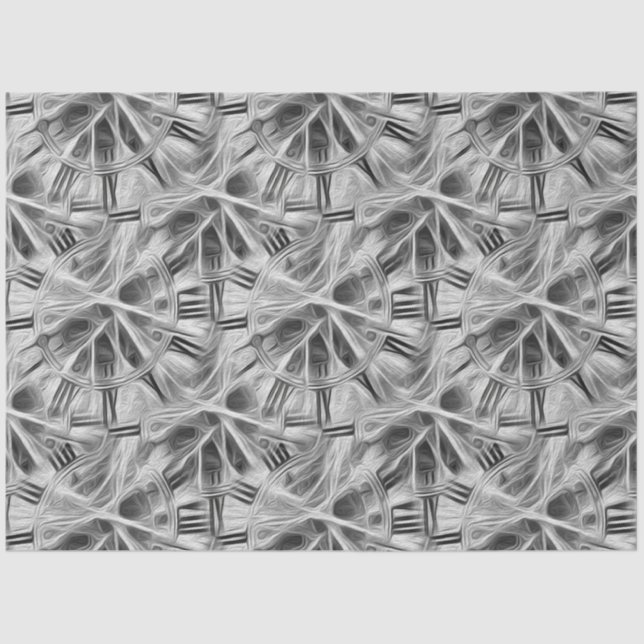 Steampunk-Fraktal Seidenpapier (Vorderseite)