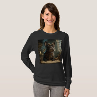 Steampunk Frenchie (Edition 1) - Basic Langarm T-Shirt