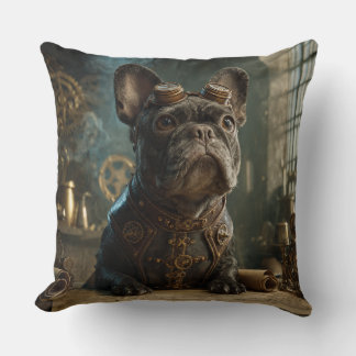 Steampunk Frenchie (Edition 1) - Kissen