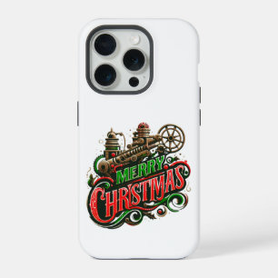 Steampunk Frohe Weihnachten iPhone / iPad Hülle iPhone 15 Pro Hülle