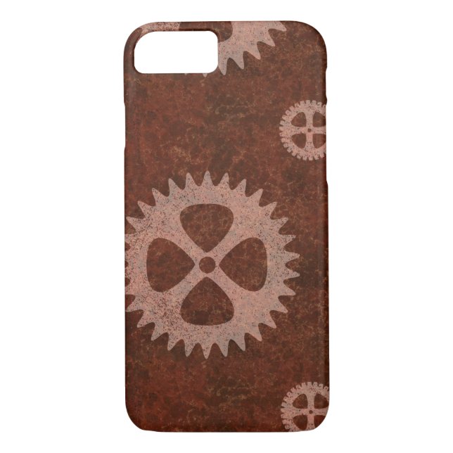 Steampunk Gear iPhone Case (Rückseite)
