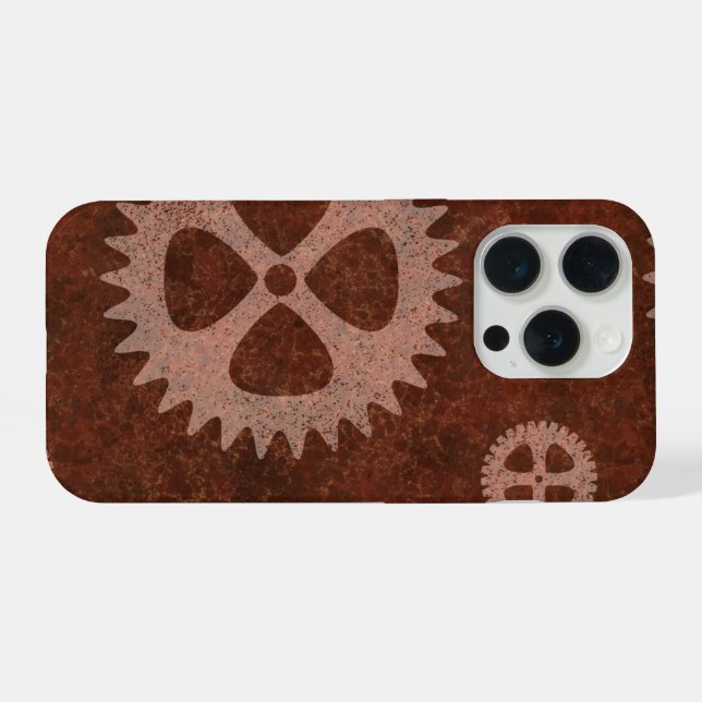 Steampunk Gear iPhone Case iPhone Hülle (Rückseite (Horizontal))