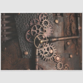 Steampunk Gears 2 Decoupage 20x30 Seidenpapier