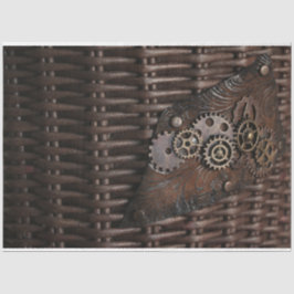 Steampunk Gears Decoupage 20x30 Seidenpapier