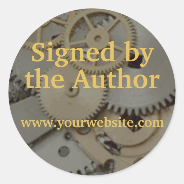 Steampunk-Gears von Autor Stickers Custom untersch (Vorderseite)
