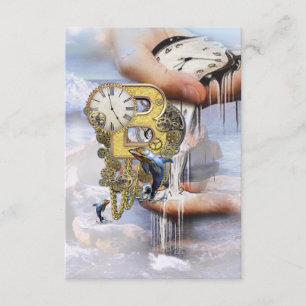 Steampunk-Geburtstagsbrief B Karte