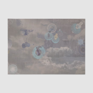 Steampunk Geigen-Schnüre Seidenpapier