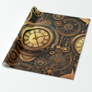 Steampunk-Geschenkpapier Geschenkpapier