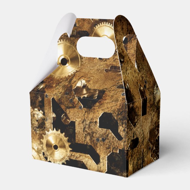 Steampunk Geschenkschachtel (Vorderseite)