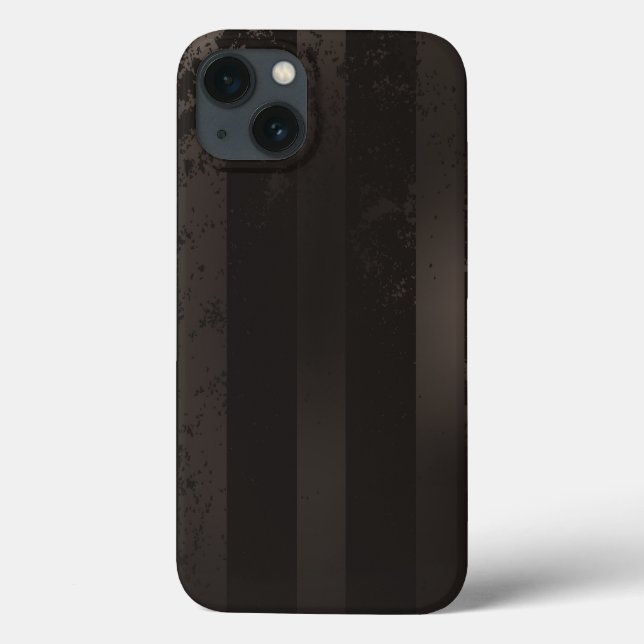 Steampunk gestreifter brauner Hintergrund Case-Mate iPhone Hülle (Rückseite)