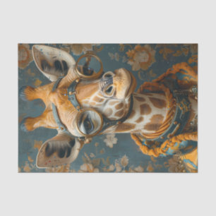 Steampunk Giraffe Seidenpapier