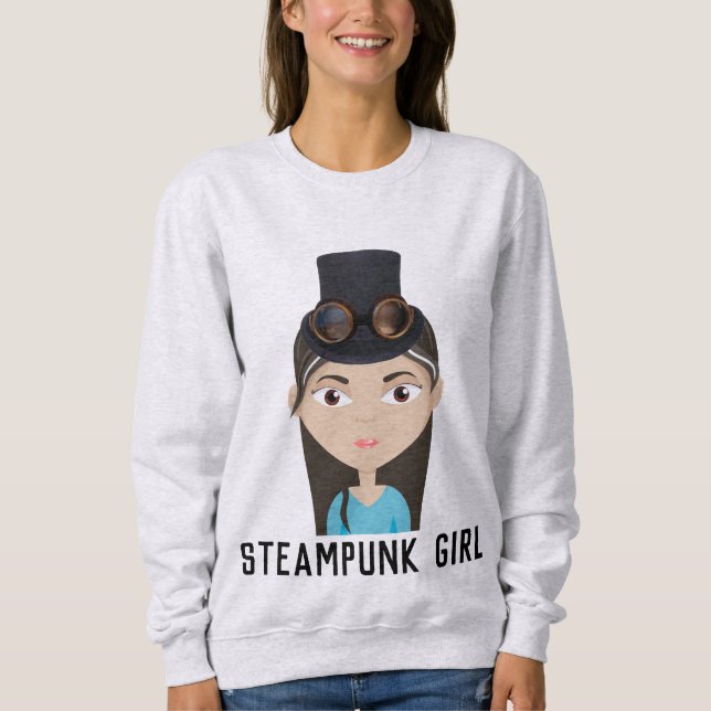 STEAMPUNK GIRL T - Shirt (Vorderseite)