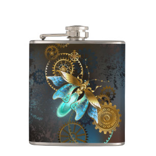 Steampunk Glühwürmchen Flachmann