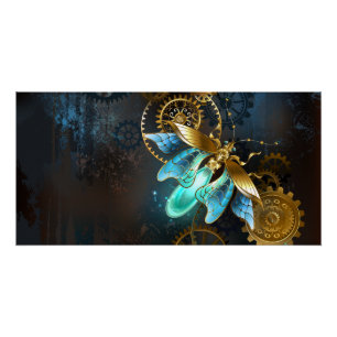Steampunk Glühwürmchen Poster