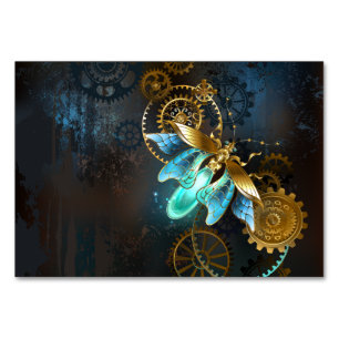 Steampunk-Glühwürmchen Tischnummer