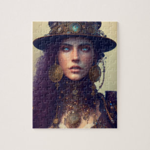 Steampunk Goddess Puzzle