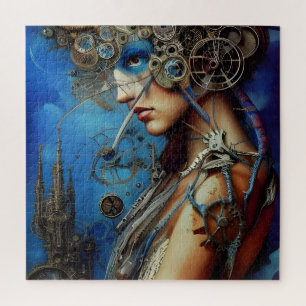 Steampunk Goddess Puzzle