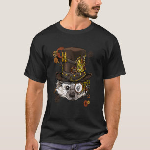 Steampunk-Gothic-Igel Mechanische Tierwelt T-Shirt