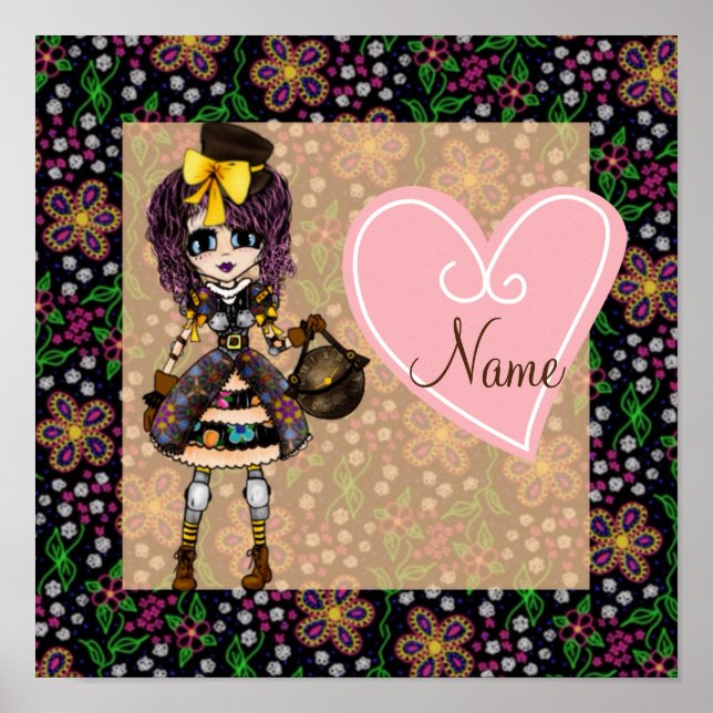 Steampunk Gothic Lolita - Girls Poster (Vorne)
