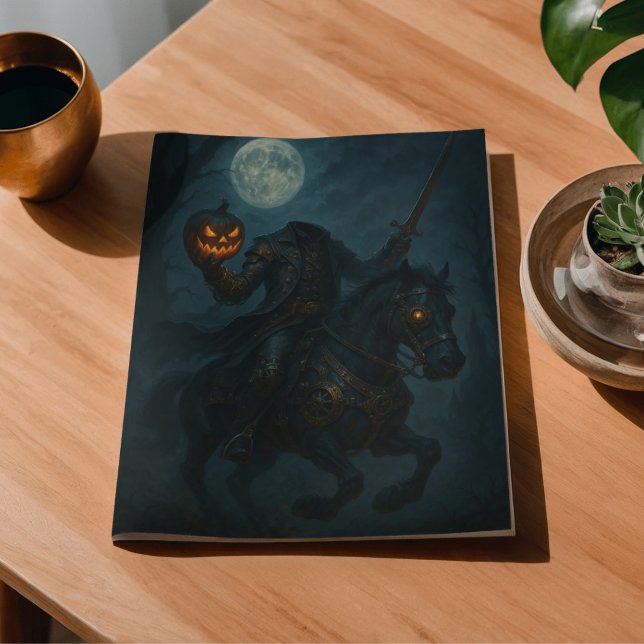 Steampunk-Gotik-Horror-Kopfloser Reiter Seidenpapier (Von Creator hochgeladen)