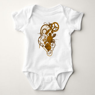 Steampunk Häschen Baby Strampler