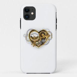 Steampunk Heart with a Manometer Case-Mate iPhone Hülle
