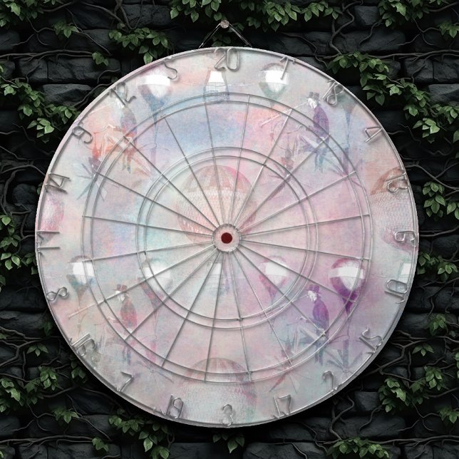 Steampunk-Heißluftballons | VINTAG Dartscheibe (Von Creator hochgeladen)