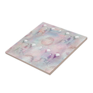 Steampunk-Heißluftballons   VINTAG Fliese