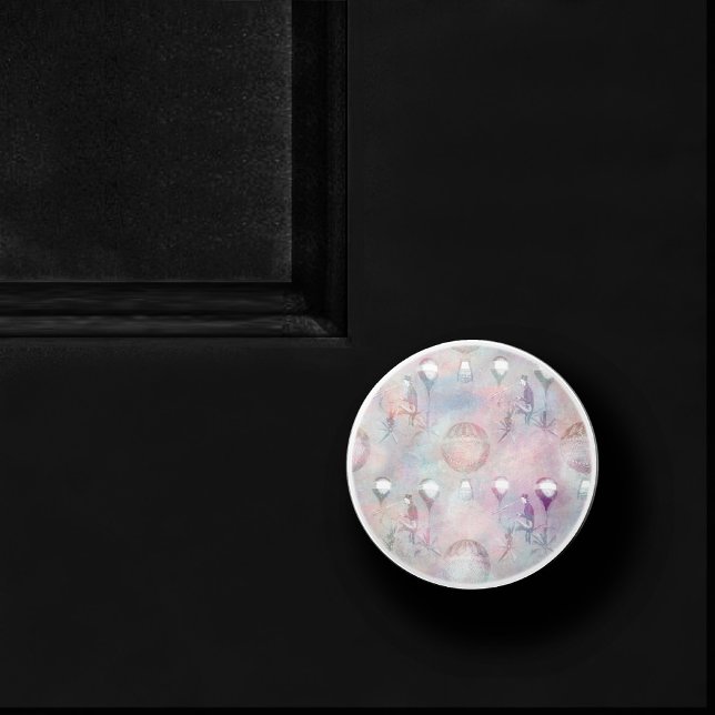 Steampunk-Heißluftballons | VINTAG Keramikknauf (Von Creator hochgeladen)