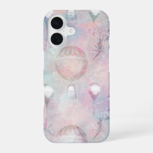Steampunk Heißluftballons Vintage feminin iPhone 16 Hülle