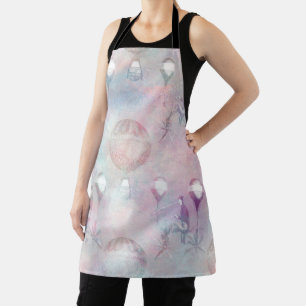 Steampunk Heißluftballons   Vintage feminin Schürze