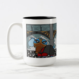 Steampunk hellephant Tasse