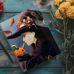 Steampunk Herbst Hexe Kürbis Uhrwerk Hut Planer