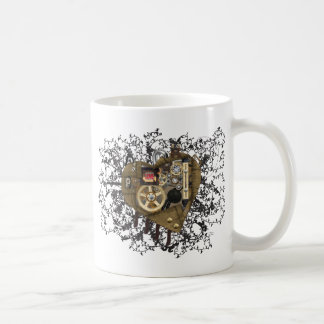 Steampunk Herz-Liebe Tasse