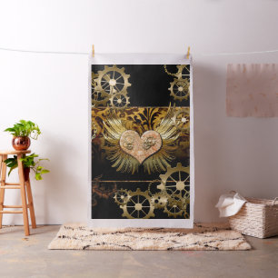 Steampunk-Herz Stoff