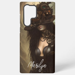 Steampunk Hide Your Eyes Original Kunstwerk Samsung Galaxy Hülle