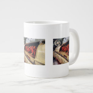 Steampunk - Hinterer Maschinenraum in U-Boot Jumbo-Tasse
