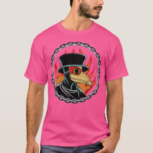 Steampunk-Horror Vintages Tarot Pestilence Plague  T-Shirt