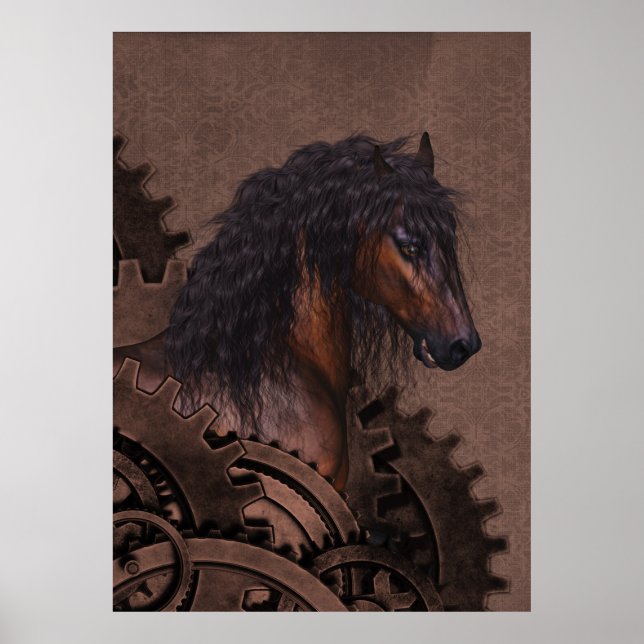 Steampunk Horse Poster (Vorne)