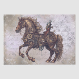 Steampunk Horse Seidenpapier