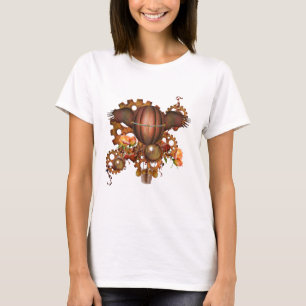 Steampunk Hot Air Ballon T-Shirt
