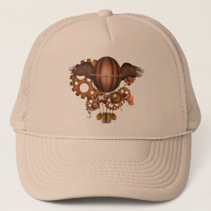 Steampunk Hot Air Ballon Truckerkappe