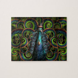 Steampunk - Hübsch als Pfau Puzzle